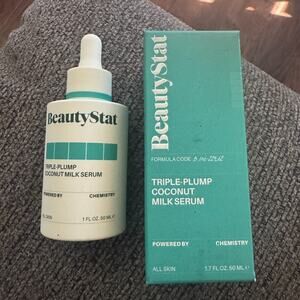 Beauty Stat Triple-Plump Coconut Milk Serum 1.7 oz. Full Size New in box